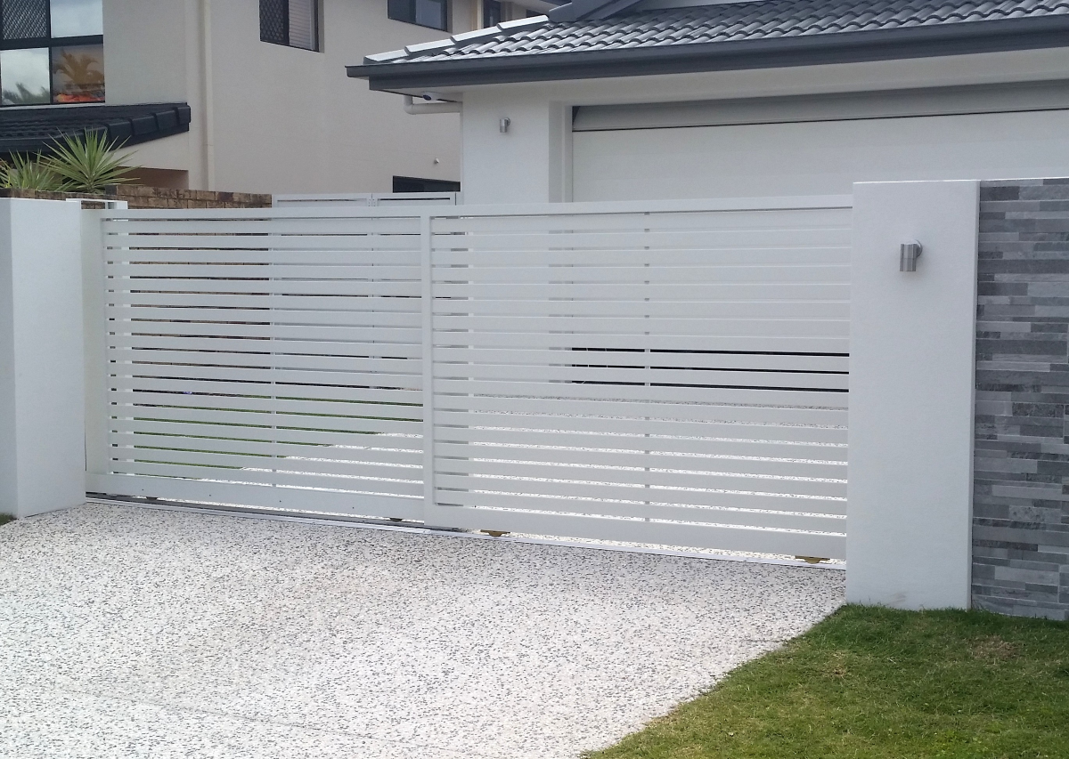 Telescopic Entry Sliding Gate for Small Spaces